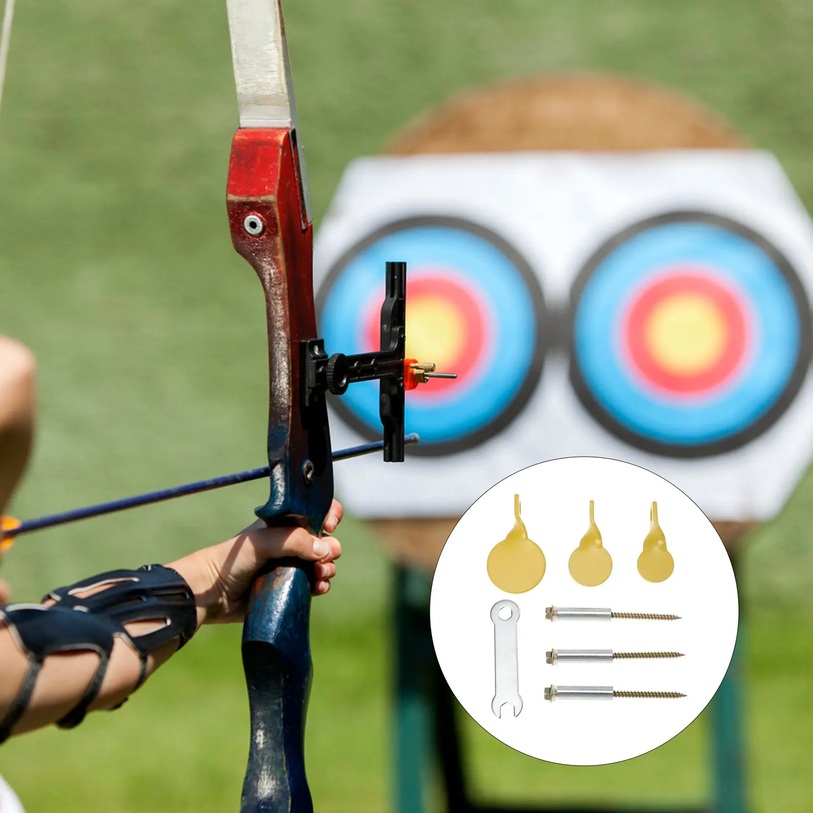 

Набор портативных металлических мишеней для стрельбы из нержавеющей стали, маленькие подвесные мишени для тренировок на дереве