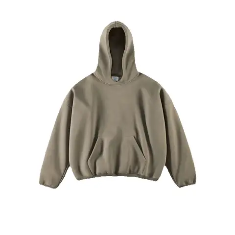 MAQVOB Fri frakt Högsta kvalitet EU US storlek 400g tung dubbla lager överdimensionerad boxig huvtröja med nedsänkta axelband, unisex huvtröja 10 best sales huvtröja med boxig passform - №9