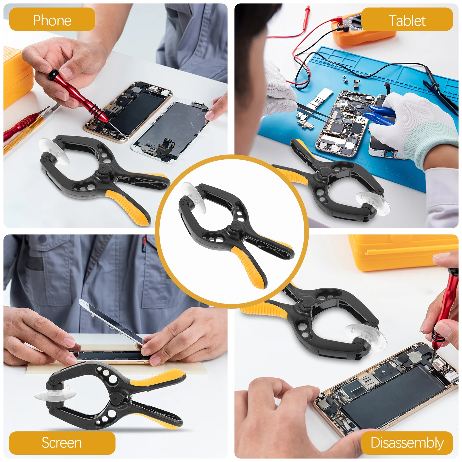 Phone LCD Screen Suction Cup Separator Durable Mobile Phone Repair Tool Professional Tablet Smartphone Screen Opening Tool