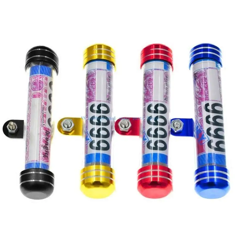 41XA العالمي للدراجات النارية سكوتر أنبوب ضريبة القرص تسجيل التسمية حامل حامل حامل