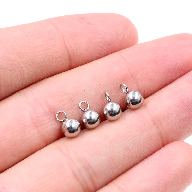 Exacpilles de boucle d'oreille plaquées or et argent avec connecteur de boucle, bijoux de bricolage, accessoires exécutifs, 3mm, 4mm, 5mm, 6mm, 30-50 pièces