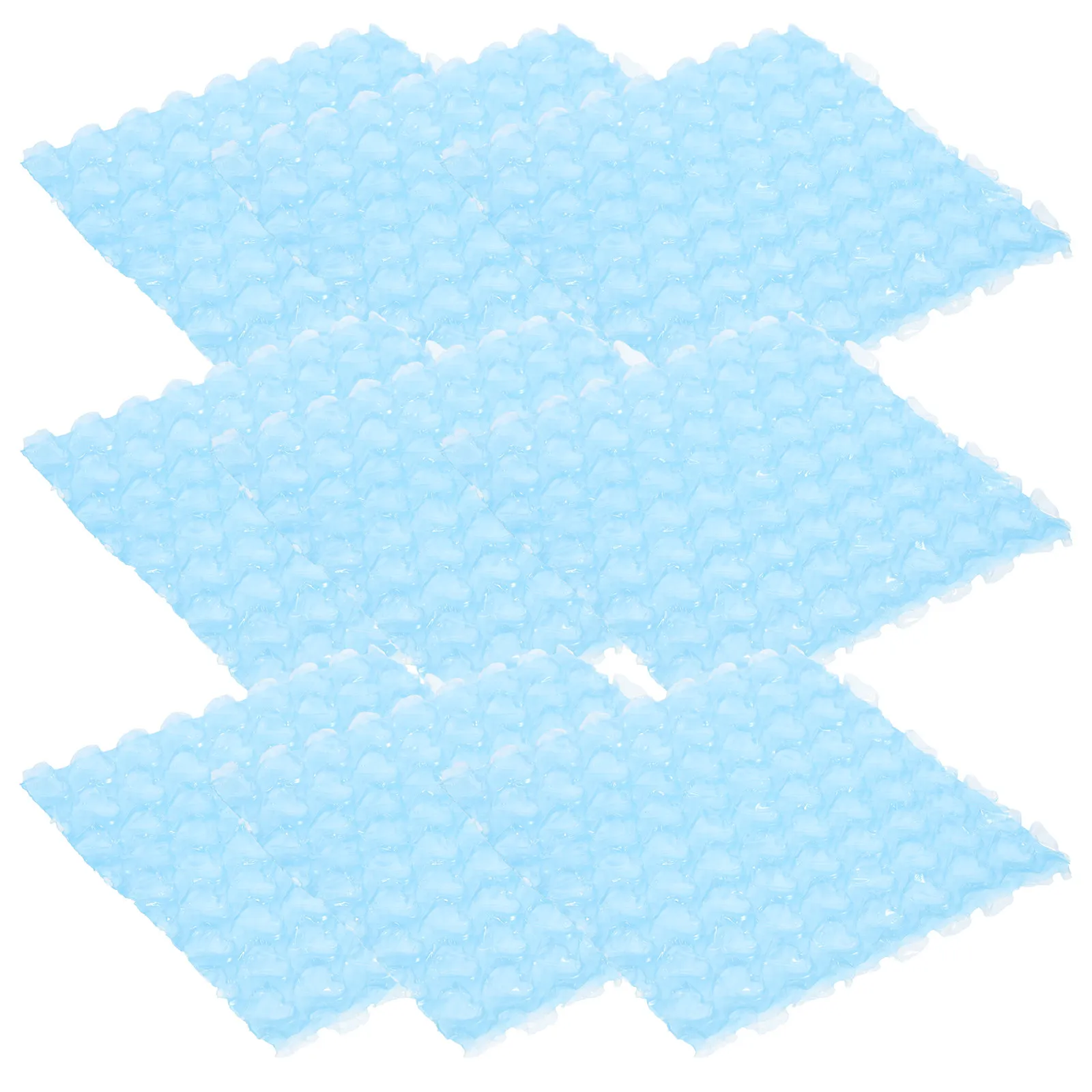 

60Pcs Heart Design Bubble Bags Extra Protective Double Walled Bubble Cushioning Pouches for Trinkets Collectibles Moving