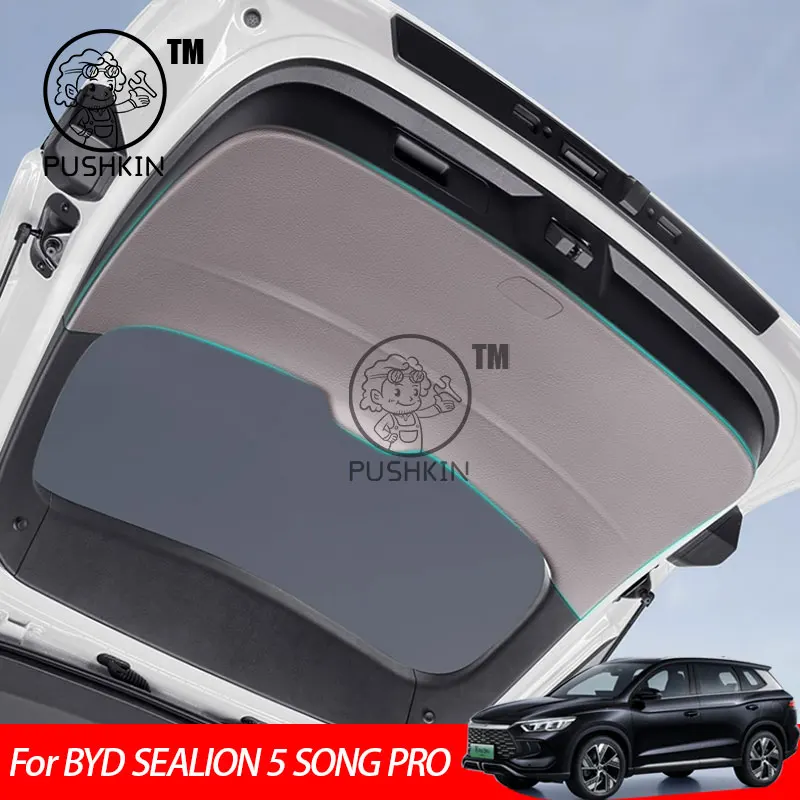 

Для BYD Sealion 5 DM-i 2025 2026 SONG PRO 2024, защитная накладка на багажник, защита от царапин, наклейка, модификация, аксессуары