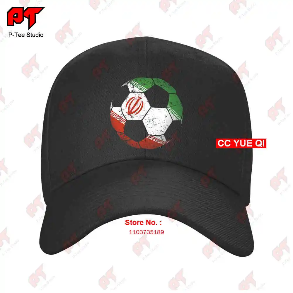 Iran Soccer Ball Football Baseball Caps Truck Cap C299