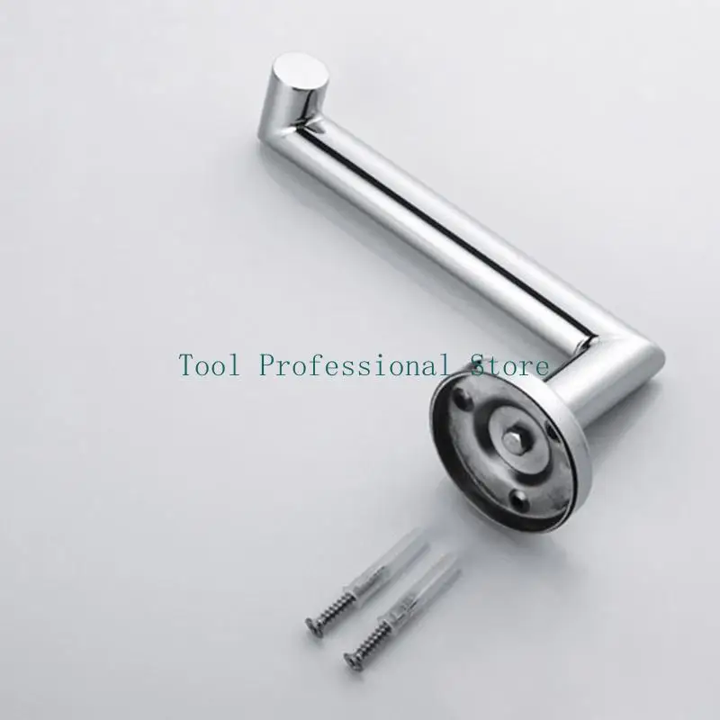 

57QF Multifunctional Toilet Paper Dispenser Wall-mount Tissue Holder for Kitchen Bathroom Modern Stainless Steel 15.8cm/6.22"