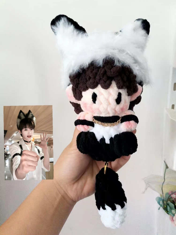 

Revenged Love Ziyu Handmade Bag Pendant Doll Hook Weaving Soft Candy Finished Product Zi Yu Keychain Decoration Birthday Gifts