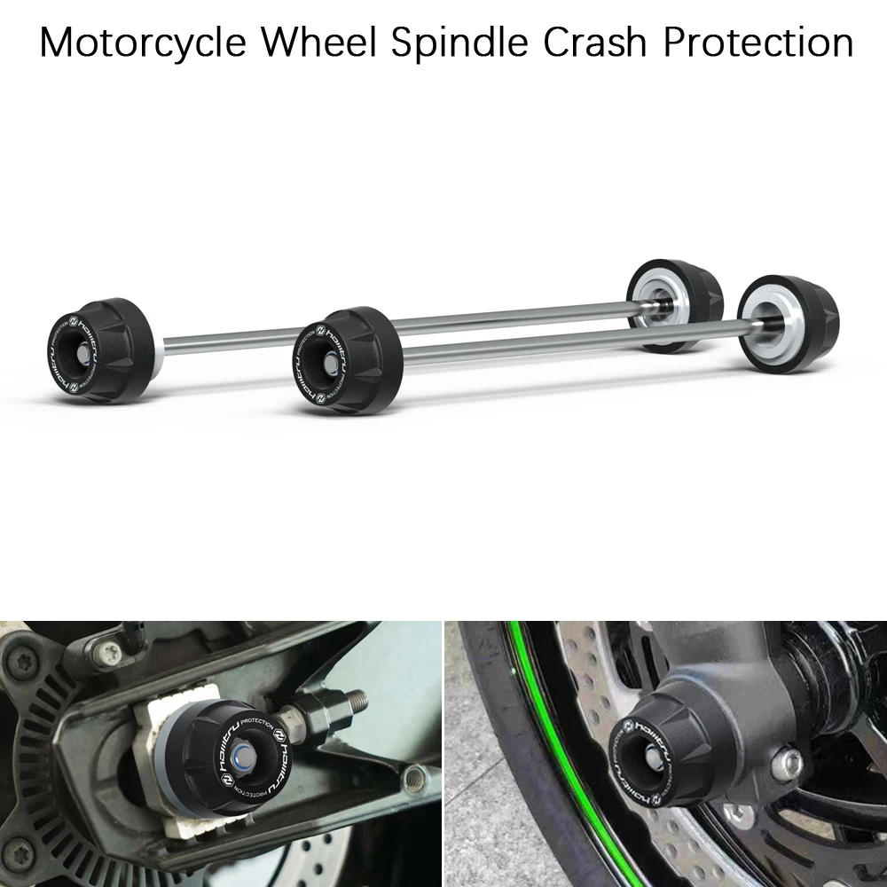 

Front Rear wheel Spindle Crash Protection For Yamaha MT-09 MT-09SP FZ-09 XSR900 Tracer 900 GT 2013-2021