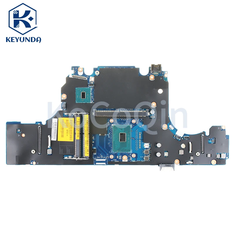 For Dell Precision 7510 Notebook Mainboard LA-C541P E3 i5 i7 6th Gen 0GN24K 0JH03G Laptop Motherboard Full Tested