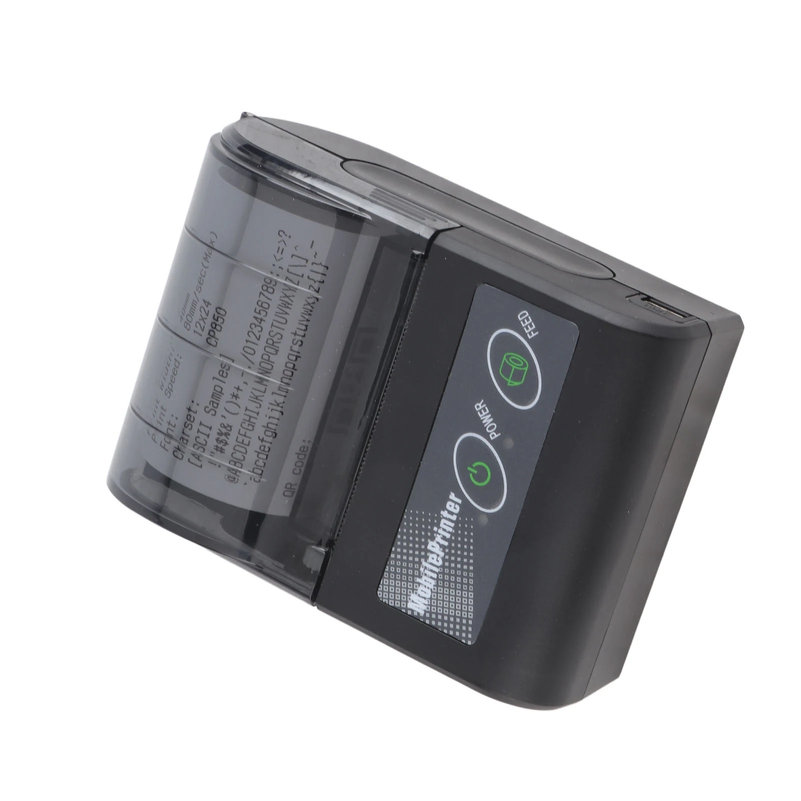 Bluetooth Receipt Printer Auto Sleep and Wake Up Wireless Mini Ticket Printer for Restaurant Sales Retail