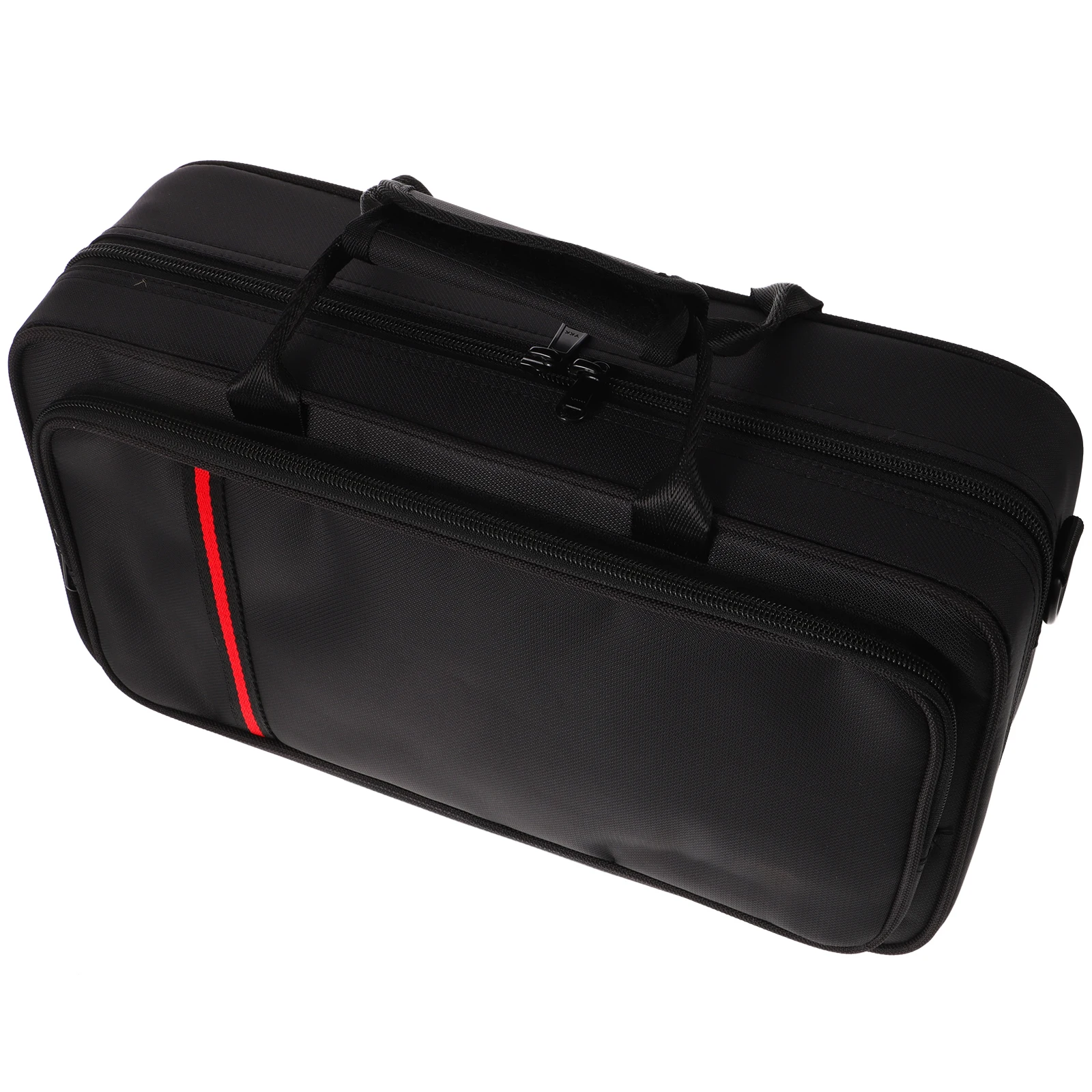 

Clarinet Storage Bag Black Tube Square Box Portable Instrument Backpack Oxford Fabric Durable Strong Anti Scratch Dust