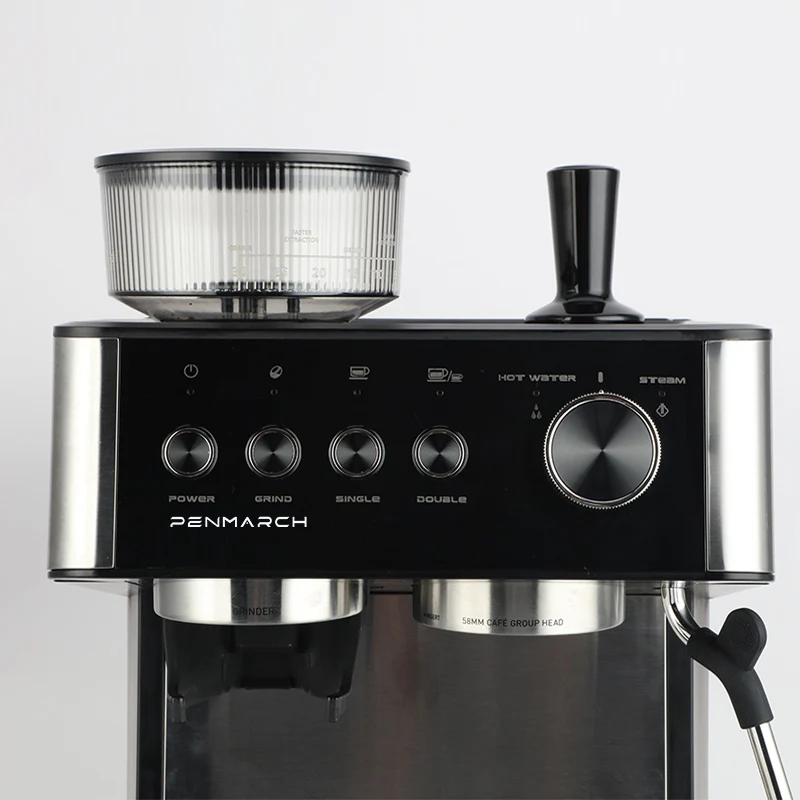 2025 ماكينة اسبريسو منزلية ذكية بضغط 15 بار مع وظيفة طحن دقيقة 30 سرعة عالية الكفاءة وموفرة للطاقة #6