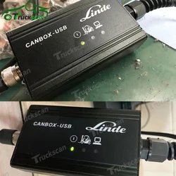 For Linde Canbox USB Doctor Forklift truck Diagnostic Cable linde pathfinder Diagnosis Interface Tool