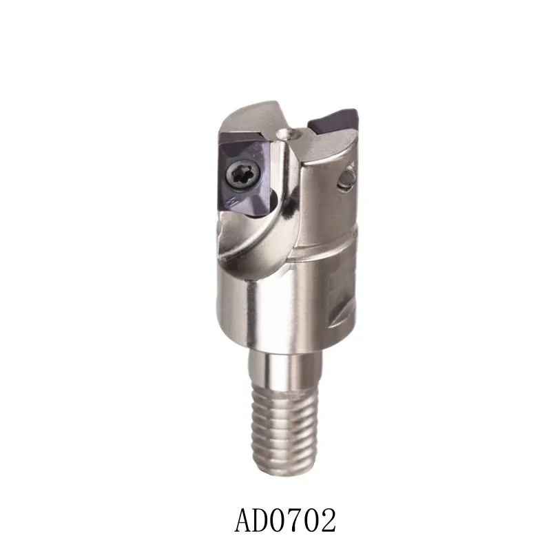 

AD0702 Carbide Insert Precision Machining Clamped Milling Cutting shoulder Milling Cutter Locked End Mill Head