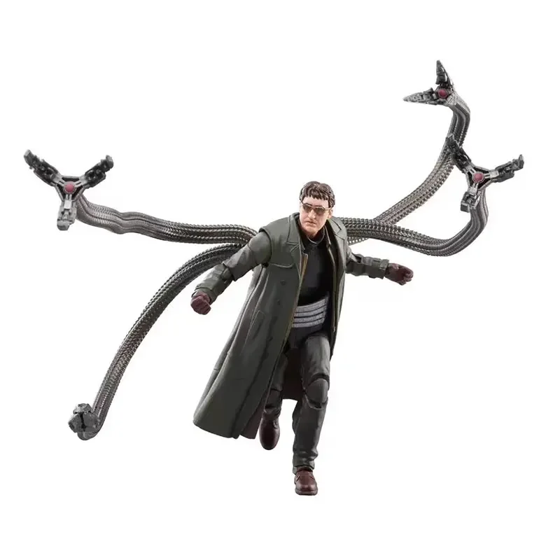 Stock Original Hasbro Spider-Man 2 Marvel Legends Deluxe Doc Ock 6-inch Action Figure Model Kids Toys Collectible Gifts