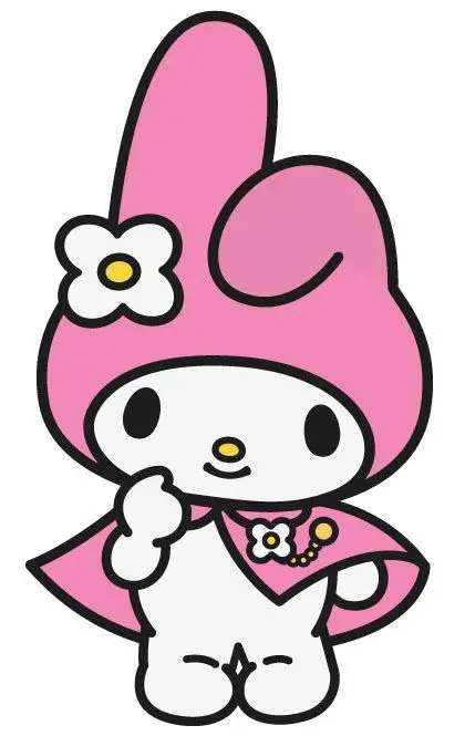 Sanrio MyMelody kuromi Patch on Clothes Heat Transfer Stickers Iron-on Transfers for Clothing Patches DIY Patch Appliqued Decor