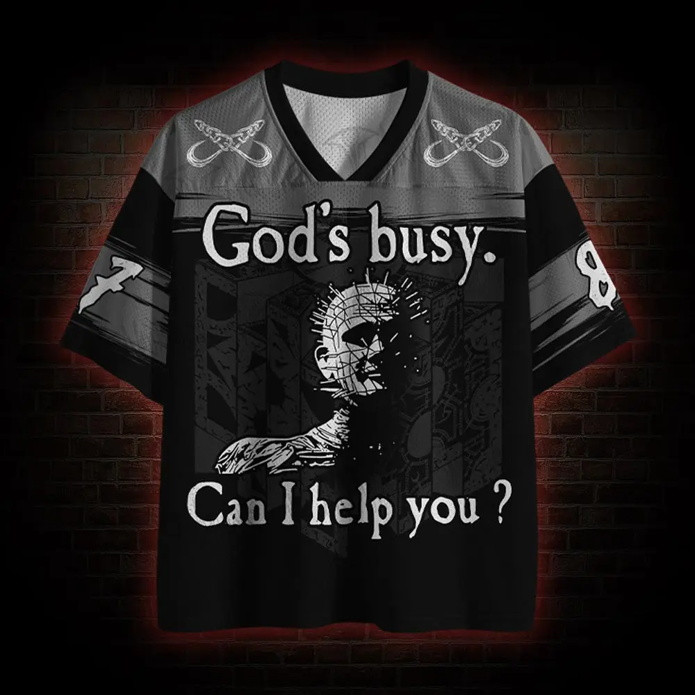 2026 New Nordic Mythical Theme Sports Fashion Short Sleeve V-neck Street View Clothing Mythical Fan Gifts T-shirt   Halloween