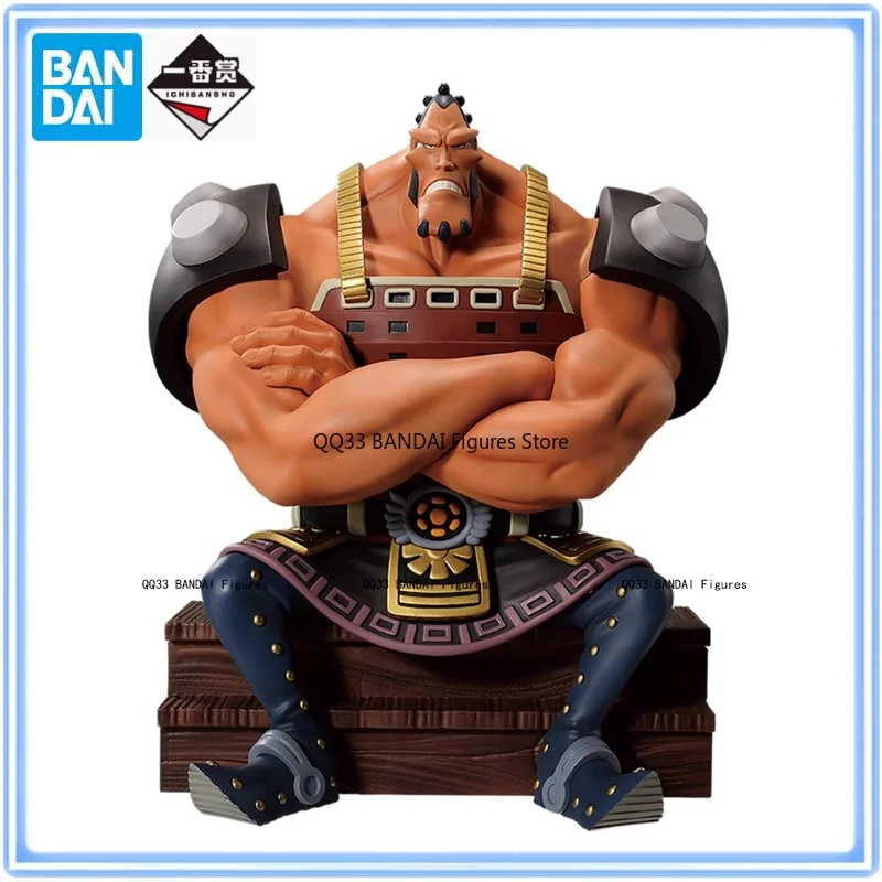 Bandai Ichiban Kuji One Piece Whitebeard Pirates Jozu Prize D Figure Anime Action Figure Desktop Ornaments Model Gift