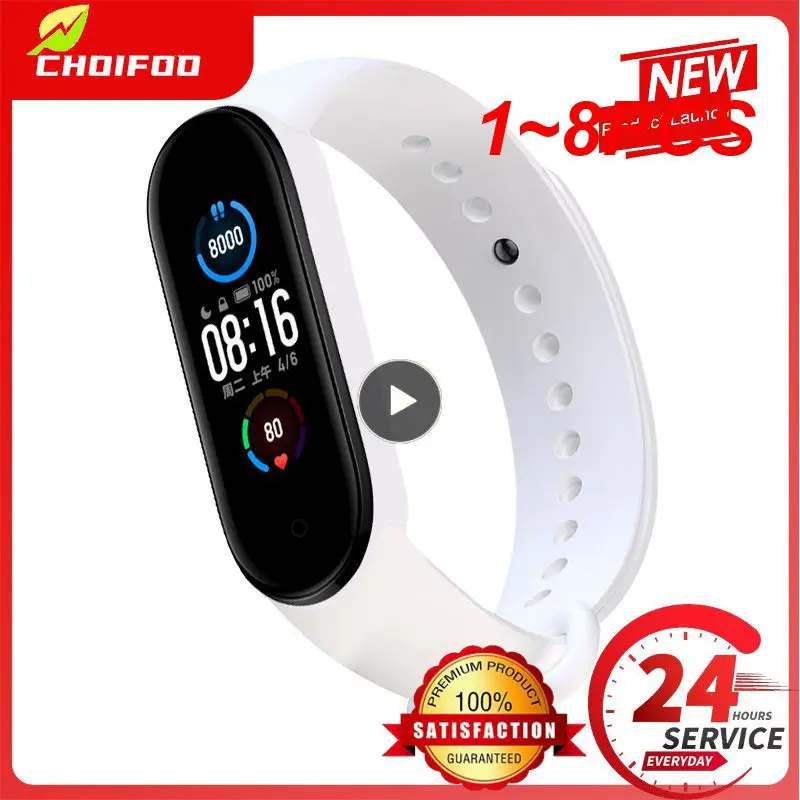 

1 ~ 8 шт./лот ремешок для браслета 7 6 5 4 3 силиконовый браслет для Mi Band Xiomi Xiami оптовая продажа Прямая поставка браслет