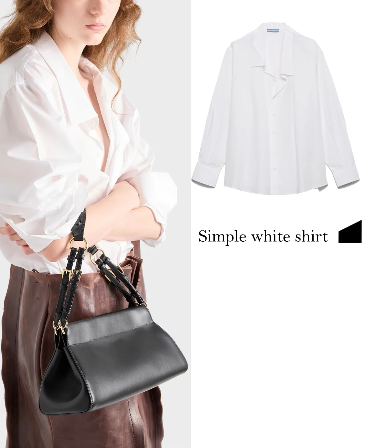 

FWRD Simple And Versatile White Shirt Womens Casual Simple Versatile White Shirt Womens Loose Fit White Shirt #FWRD0106