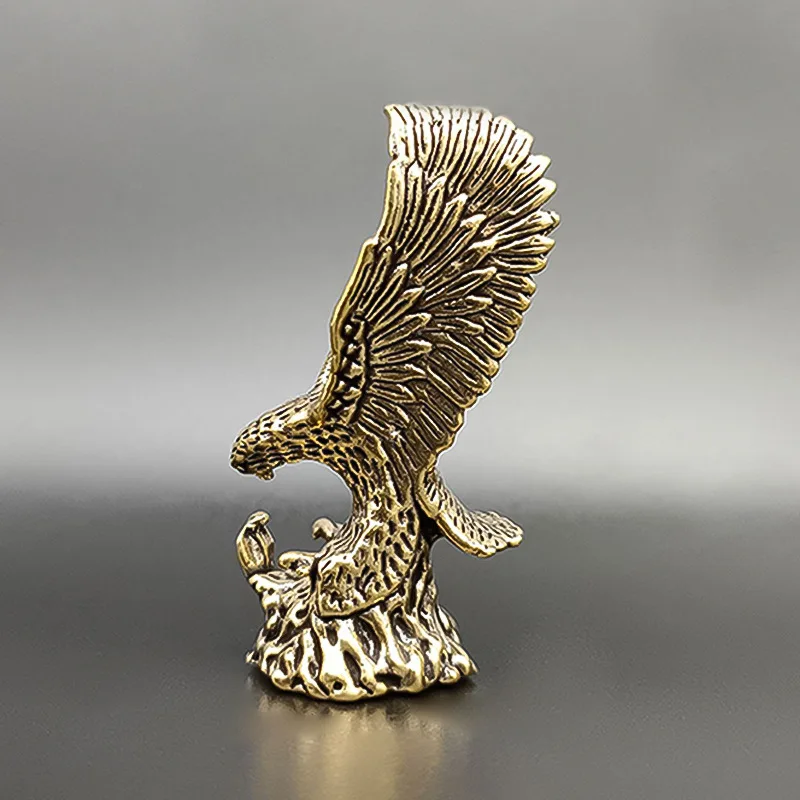Brass Great Peng Eagle Figurine, Modern Minimalist Creative Home And Office Decor, Single Item Dropshipping