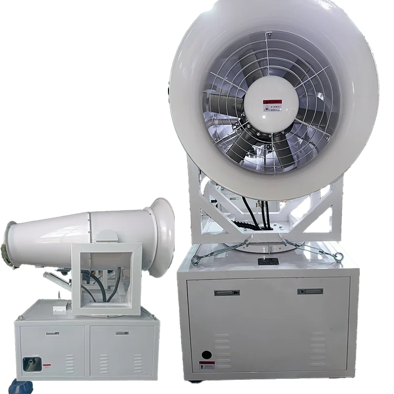 High Pressure Pump 100M Range Mist Cannon Dust Suppression Machine