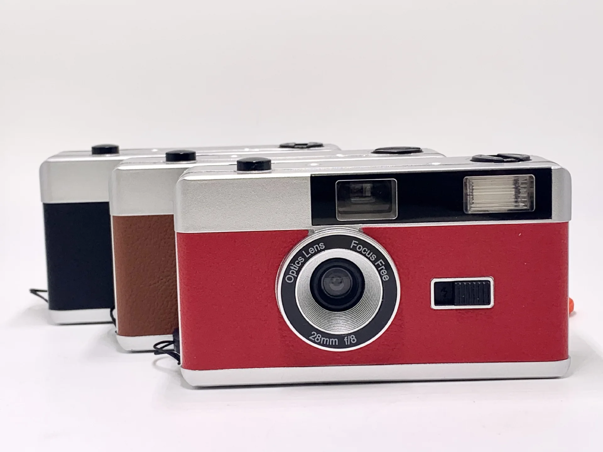 BHF-01 35MM Film Camera With Flash Iight Multiple Use Of Vintage Film Photography Fool Non-Disposable Camera 135 Film/35Mm Film