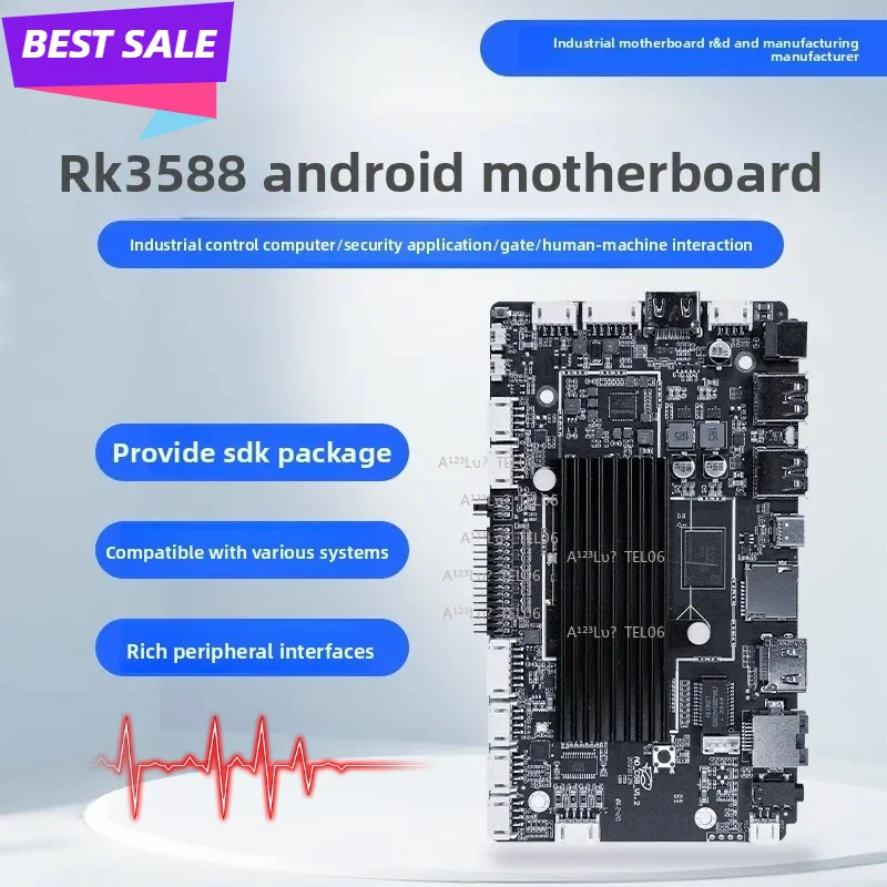 RK3588 8+128G Android Industrial Motherboard Octa Core for Face Recognition Display
