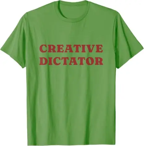 Kreativer Diktator Kreativer Chef Sarkastisches Humor-Zitat Herren Damen T-Shirt Y2k Persönlichkeit Arbeitsplatz-Sprücher T-Shirt Weiches Baumwoll-T-Shirt – Detail 11