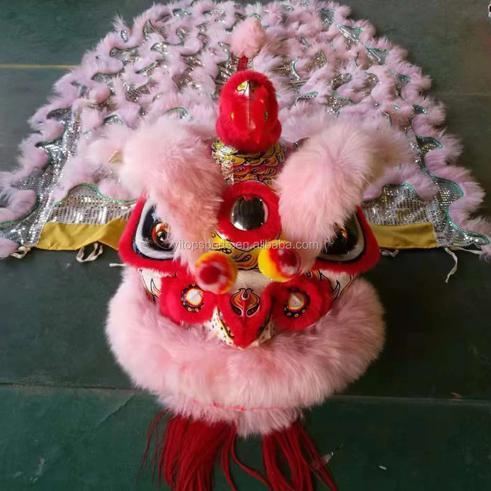 Chinese New Year Southern Foshan Crane Style Lion Dance Costume Chinese Folk Lion Dance