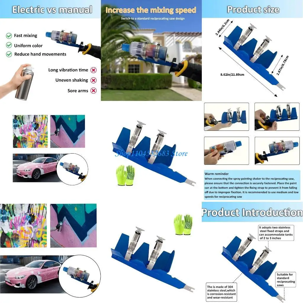 

Y6GD Professional Paint Can Mixer With Quick Release Iron Construction For Craftsmen