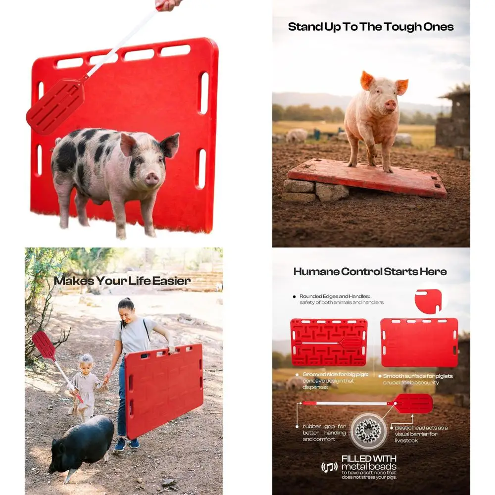 

Панель для сортировки скота с лопастями для крупного рогатого скота, мини-свиней и козлят - 47 x 30 x 2