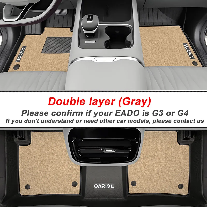 

For Changan Eado Plus 2026 500Bar (G4) 2024 2025 G3 TPE Foot Mat