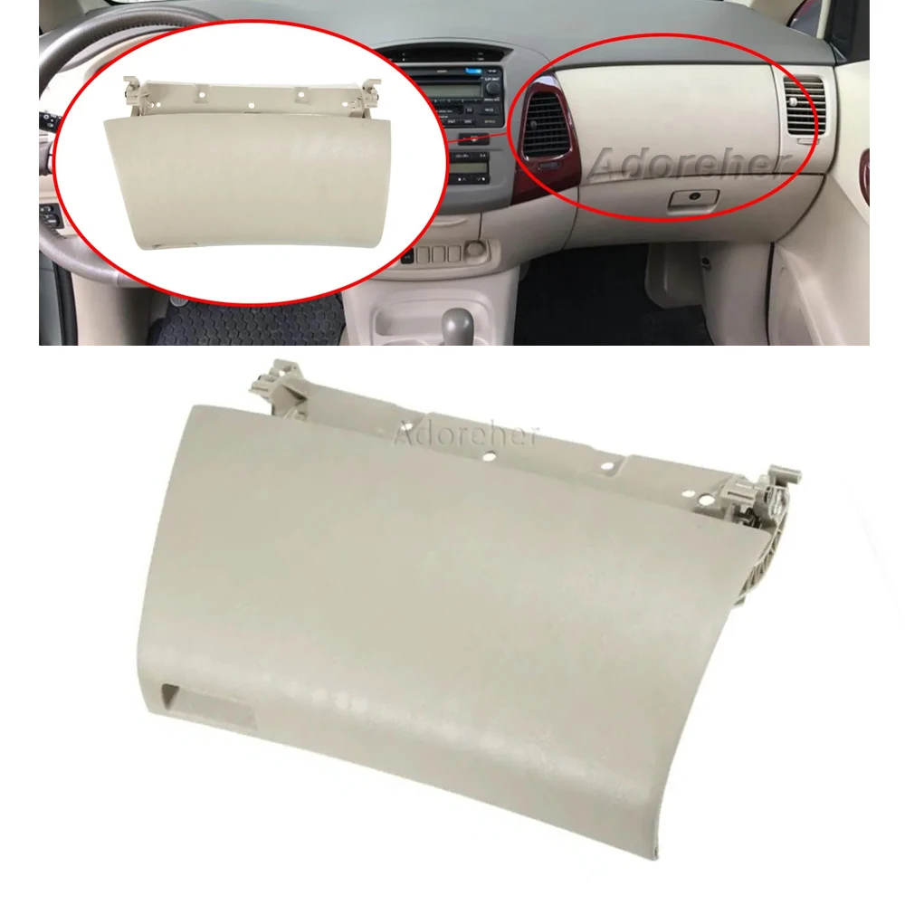 

Крышка панели отсека для хранения вещей на левой стороне приборной панели для Toyota Innova 2004-2015, аксессуары для лючка перчаточного ящика 55440-0K040