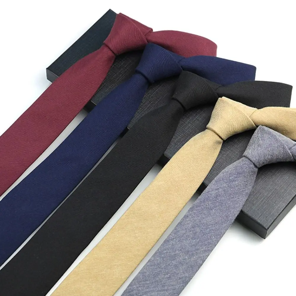 أزياء 6 سنتيمتر عرض شعرية التعادل الكلاسيكية لينة القطن Cravat اليابانية عارضة قميص اكسسوارات الرجال النساء