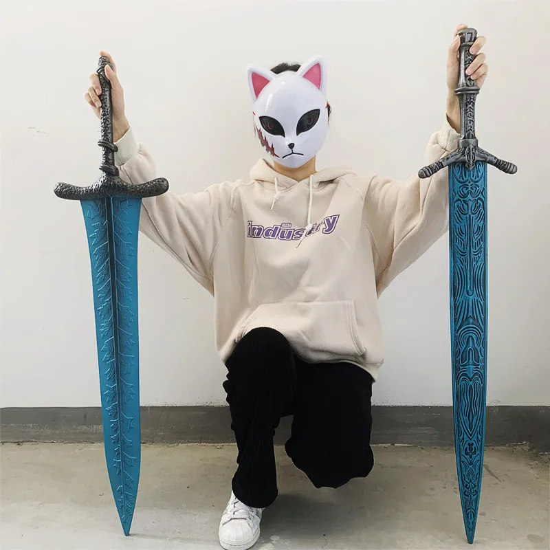 1:1 聖月光剣ゲームリングコスプレ穴あきナイフ大剣ロールプレイング