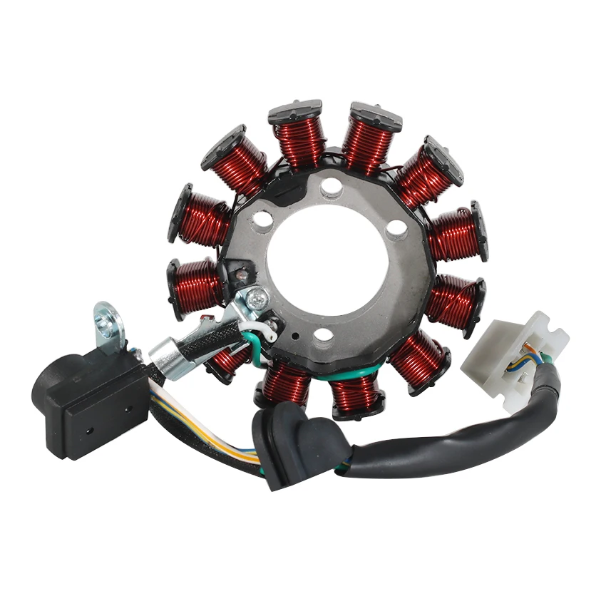 Motorcycle Generator Stator Coil Comp For Honda Dash 125 AFP 125 Road Sport RS XRM125 CFT125 Wave Dash 125 Fi OEM:31120-K41-N01