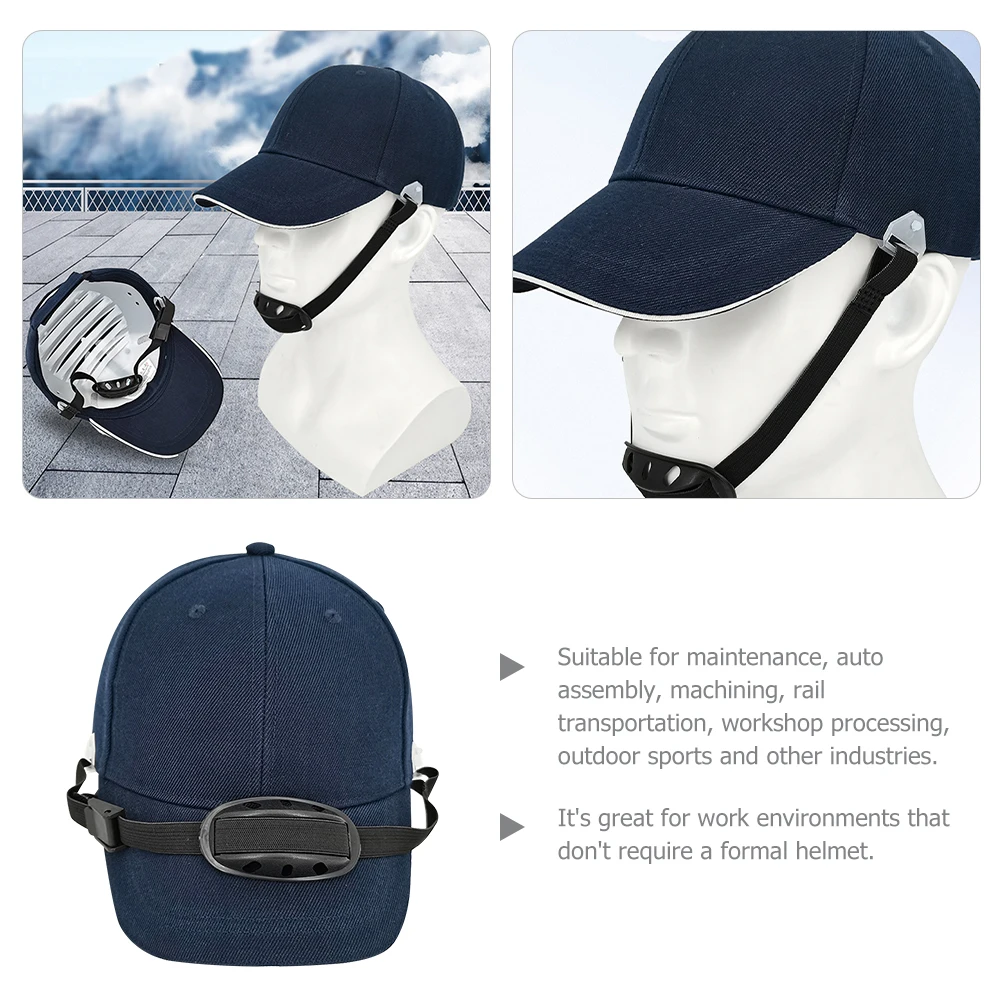 

Baseball Cap Insert Shell Bump Hat Shaper Lightweight Liners Protective Anti Collision Universal Work Safeguard ABS Vent