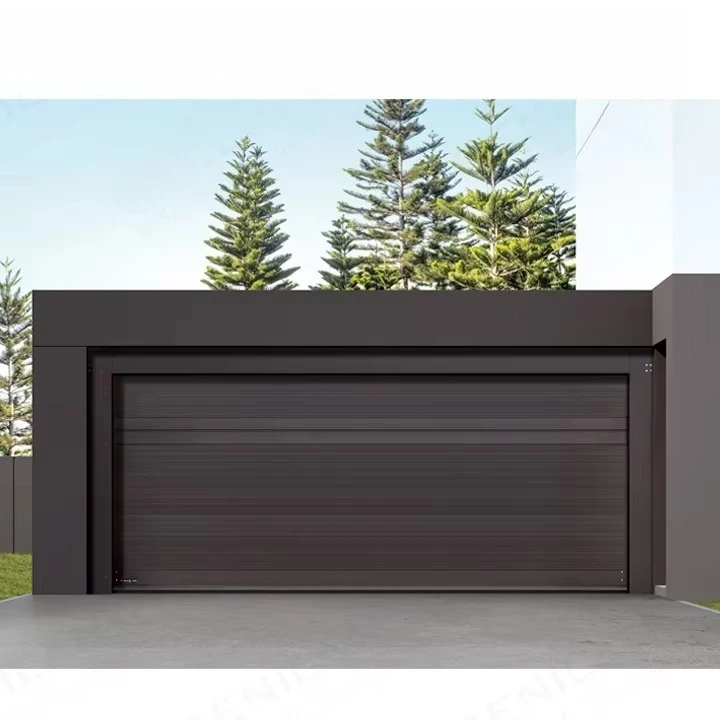 

Customization Double Track High Speed Aluminum Rolling Door Intelligent Remote Control Windproof Security Rolling Garage Doors