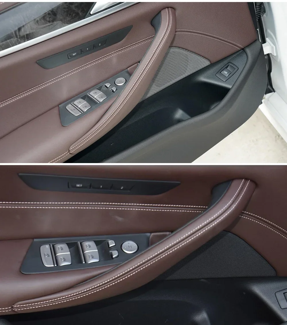 Geeignet für BMW 5er G38 G30 2023-Tür Innen griff modifizierter Griff Schutz hülse Armlehne Ersatz – Detail 5