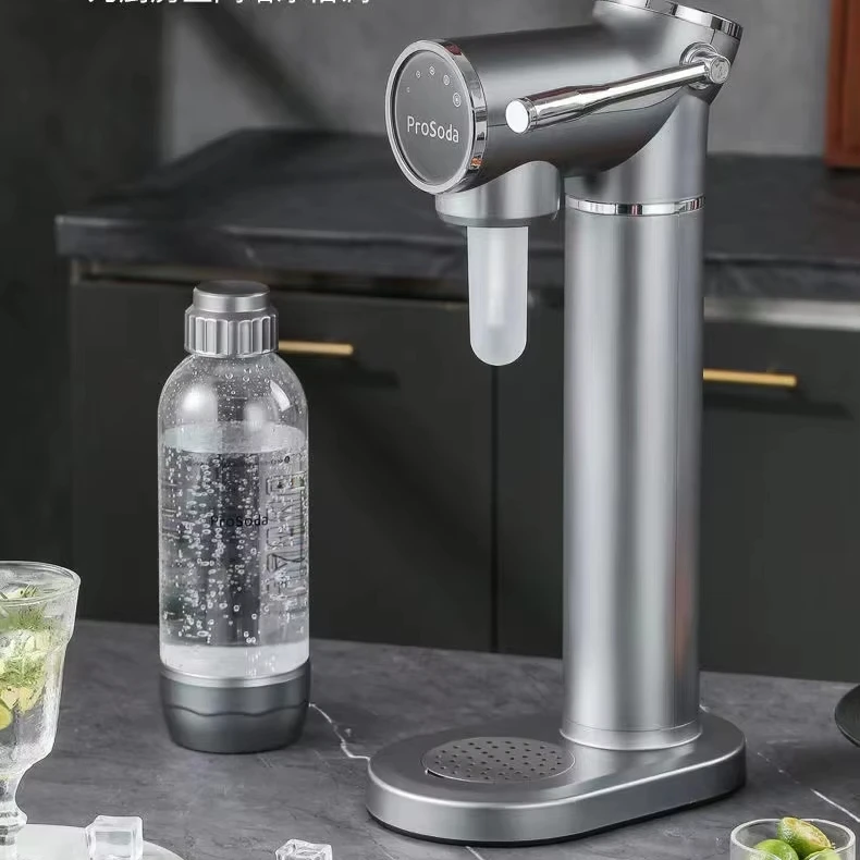 Power-free One-key Operation Co2 Carbonatoing Sparkling Water Drink Maker Home Use Mix Soda Machine Plug-free Soda Maker