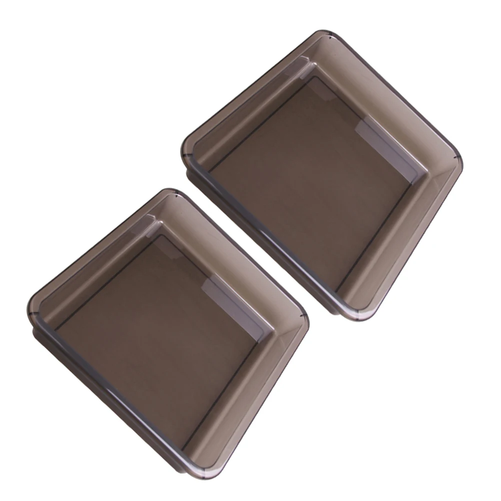 

2pcs Car Box Under Seat Organizer for Trunk Small PP Holder Under Seat Storage For Car SUV Accessories Multifunctional Efficient