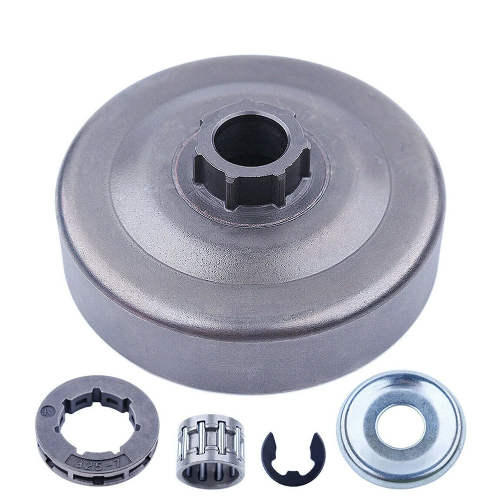 325 Pitch 7T Clutch Drum Sprocket Rim Washer E Clip Kit Garden Power Tools For Stihl 026 MS260 PRO MS270 024 MS240 Chainsaws