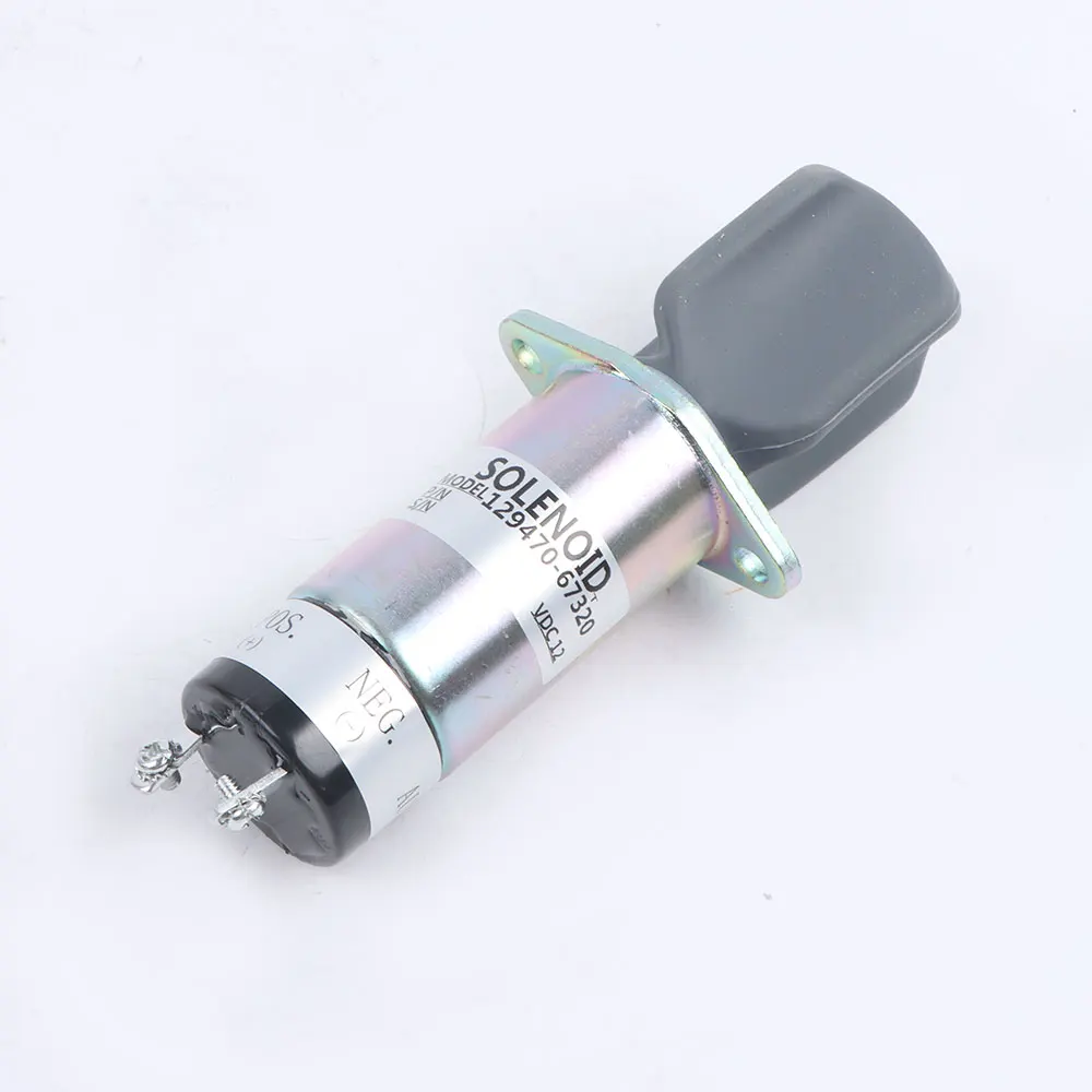 الملف اللولبي لإيقاف الوقود 1502-12D6U1B1S1A 129470 -67320 1504-12A6U1B1S2 12 فولت لملحقات الديزل يانمار