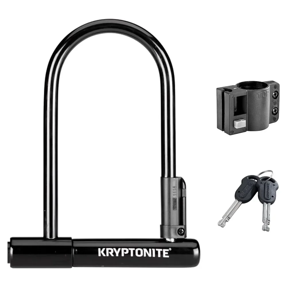 

12mm U-Lock Bicycle Lock Bike Accessories for Bicycles E-Bikes Scooters | USA | NEW