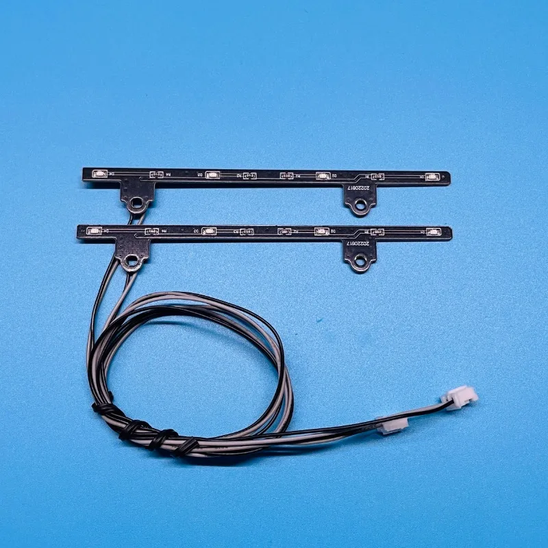 Luz LED de protección de falda lateral, luz inferior, tablero de luz PCB, instalación no destructiva para Tamiya 1/14 RC Scania 770S 56373 56368