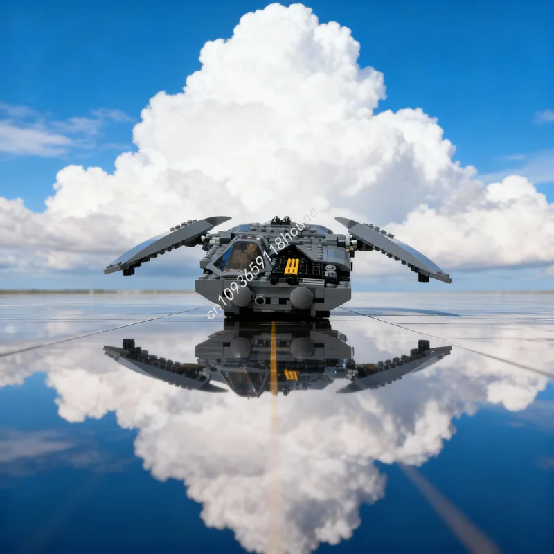 

327 деталей MOC Star Battle Fondor Haulcraft, конструктор, развивающая игрушка, креативный подарок на Рождество