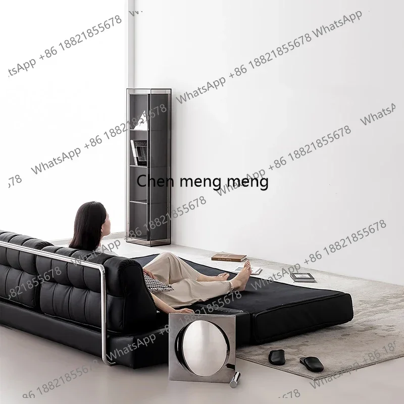 Lounge Sectional Living Room Sofas Leather Modern Designer Lazy Outdoor Sofa Human Dog Bed Bean Bag Muebles Salon Furniture