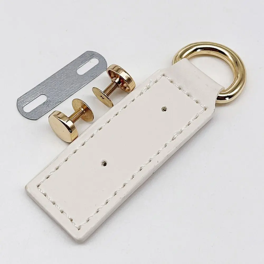 Fashion PU Leather Handmade Backpack Block Lock D Buckle Bag Belt Buckle DIY Replacement Bag Hardware Bag Accessories