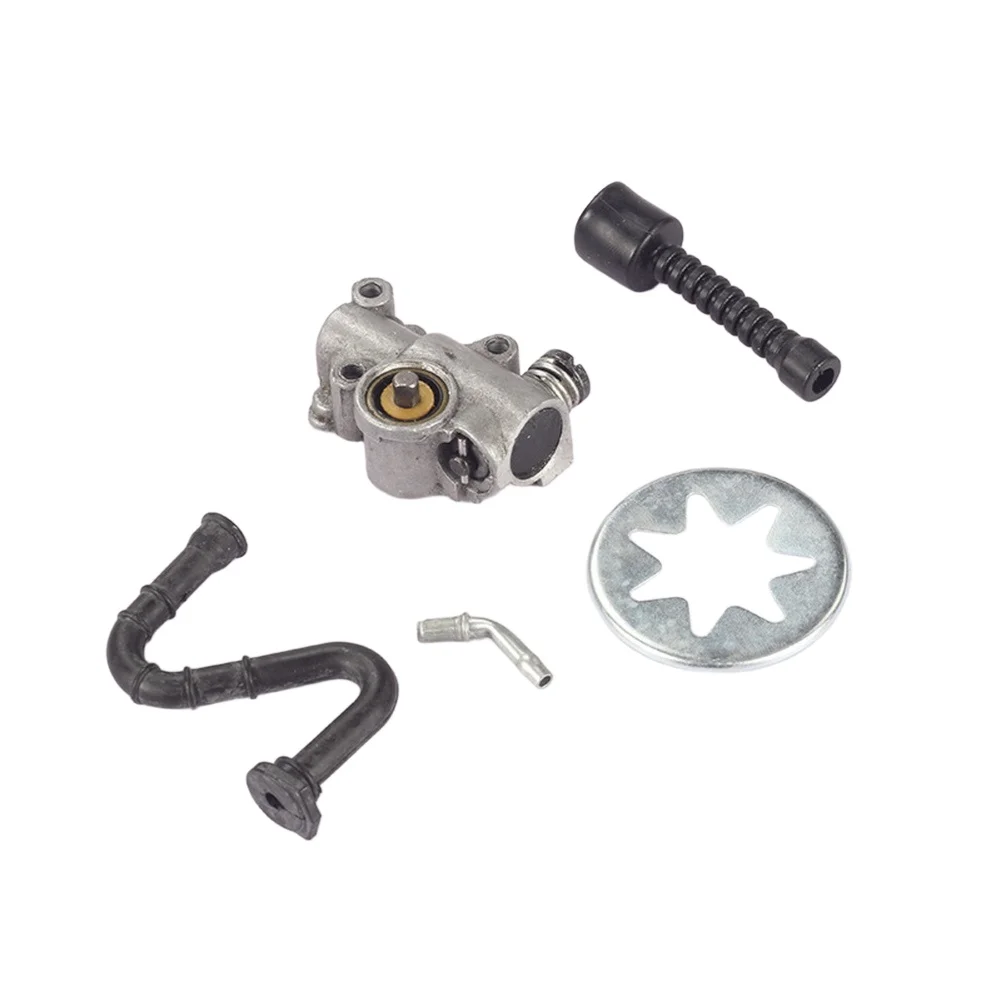 For Chainsaw MS381 Oil Pump Kit with Integrated Fuel Line Oil Filter and Seals for Enhanced Engine Longevity and Performance