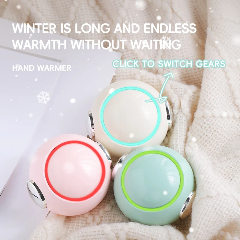 Essential For Cold Winter Hands Electric Portable Handwarmers Long Lasting Safe Heating Warmer Pocket  Heater in Winter